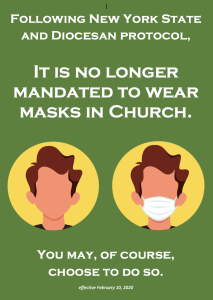 Masks no longer required